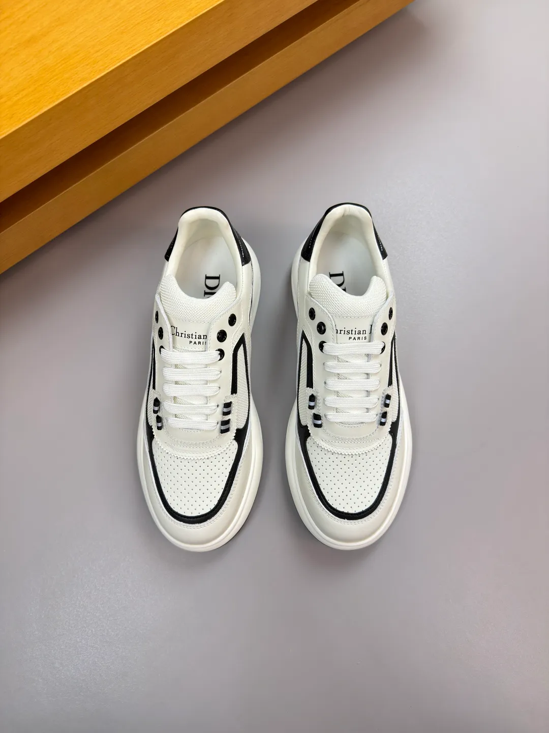 [Dior] Dior P780 men's shoes 💰 - High-end quality original order·Casual sports shoes - Upper: 🔝Nappa calfskin, perforated calfskin, brand high mercerized canvas, tongue. Heel. Silk screen high frequency brand logo - Inner: water-dyed cowhide, foot pad; brand canvas - Outsole: ultra-light TPU. Rubber foam; two-color molded outsole -Ultra-high quality control·Fine workmanship: outstanding (high-end·nobility·grade) -Size: 39-44 (38, 45, can be customized)·DR0181